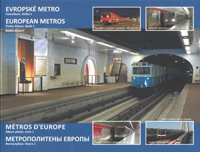 [121764] Métros d'Europe. Album photo. Livre 1