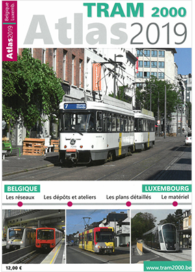 [121765] TRAM 2000. Atlas 2019 Belgique/Luxembourg 