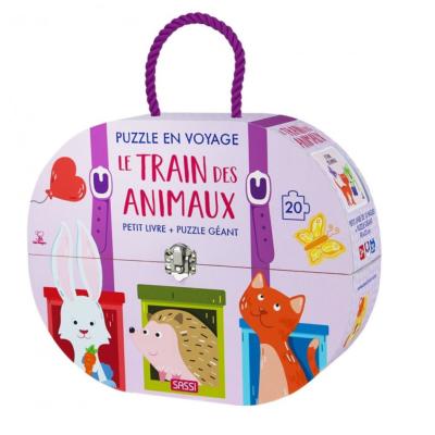 [121786] Puzzle en voyage. Le train des animaux