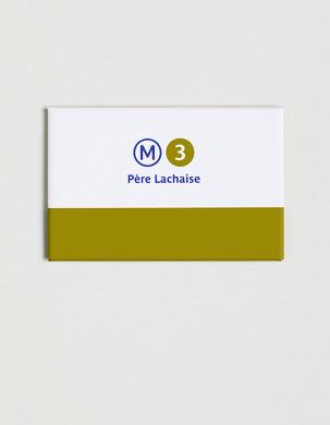 [233220] Magnet métro ligne 3