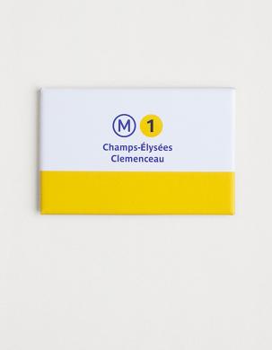 [233222] Magnet métro ligne 1