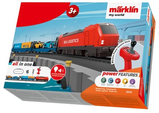 [230555] My World Marklin - Coffret de départ Logistique portuaire