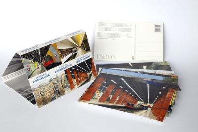 [233239 ] Ensemble de 24 cartes postales - Métros d'Europe